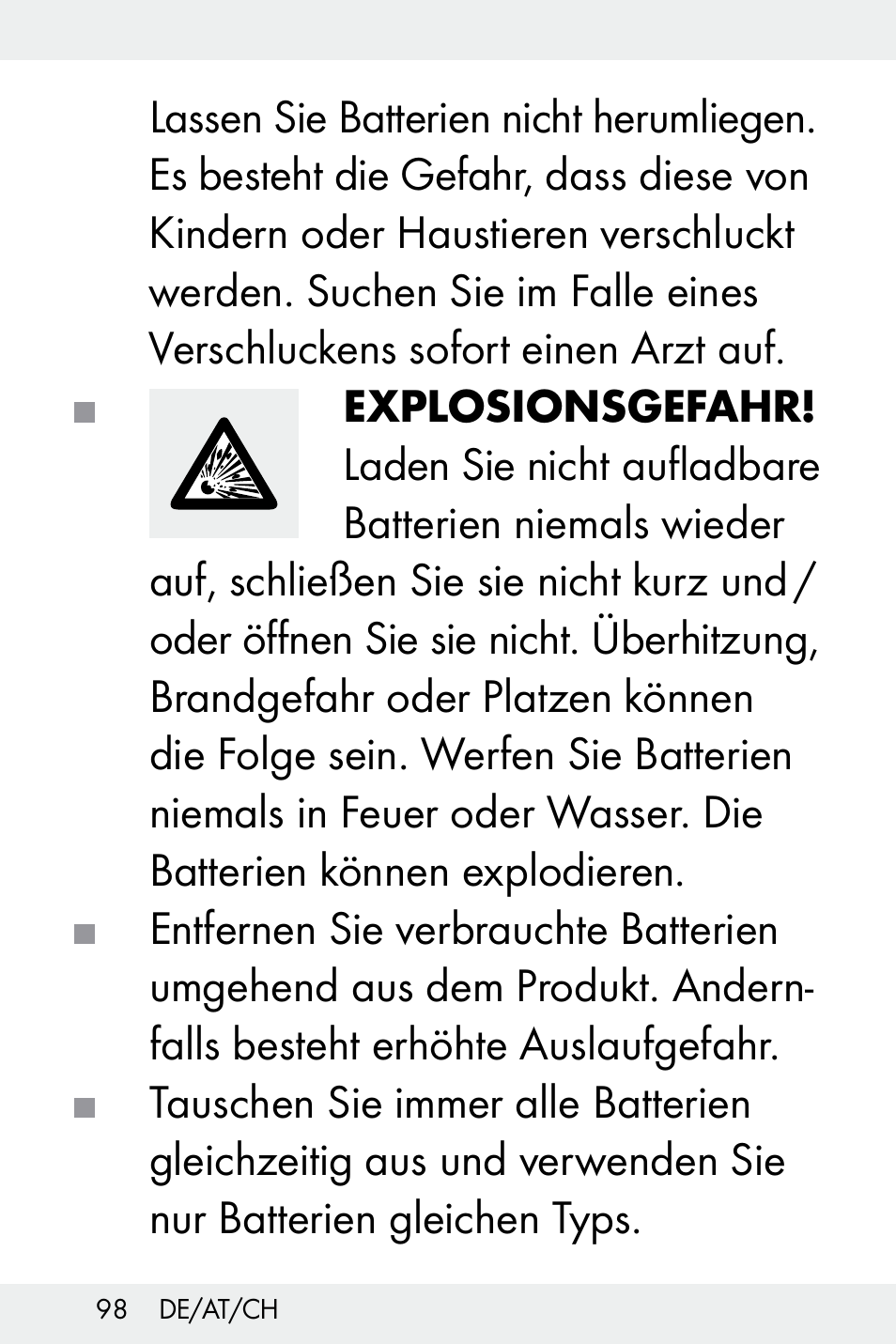 Livarno Z32148C User Manual | Page 98 / 107