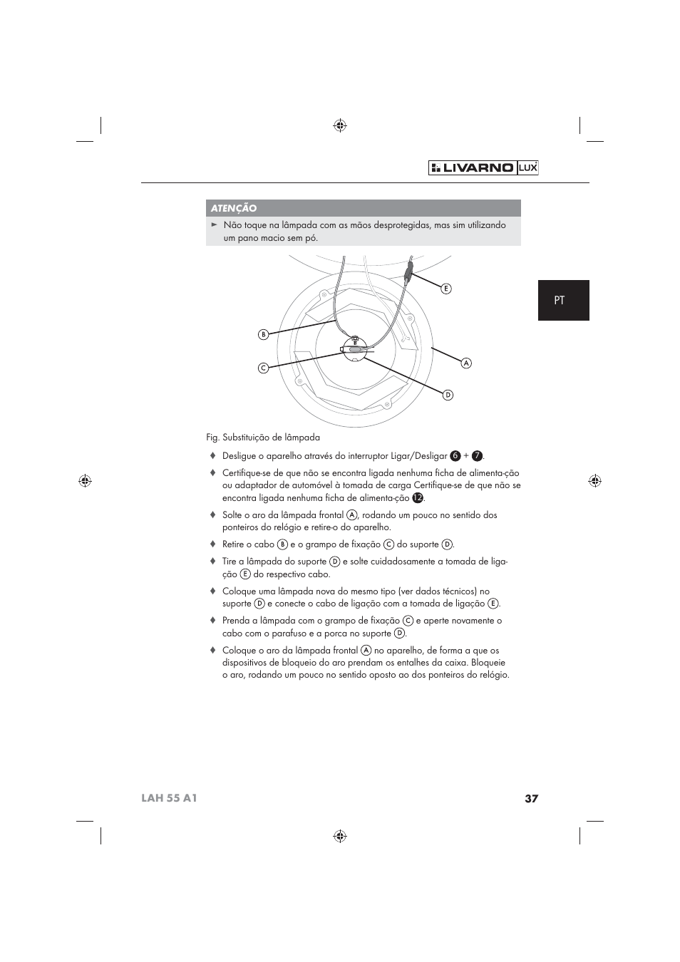 Livarno LAH 55 A1 User Manual | Page 39 / 72