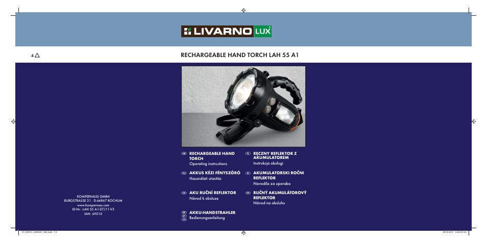 Livarno LAH 55 A1 User Manual | 92 pages