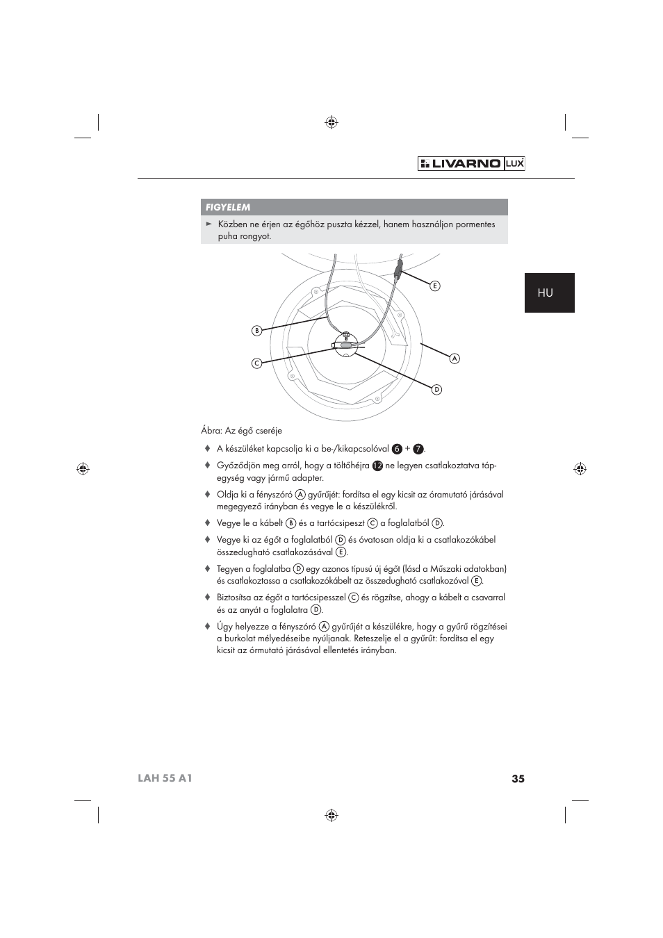 Livarno LAH 55 A1 User Manual | Page 37 / 92