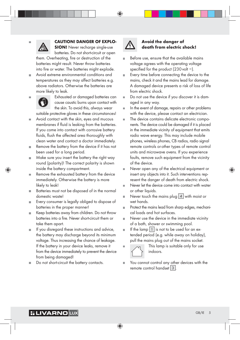Livarno Z31043-BS User Manual | Page 5 / 8