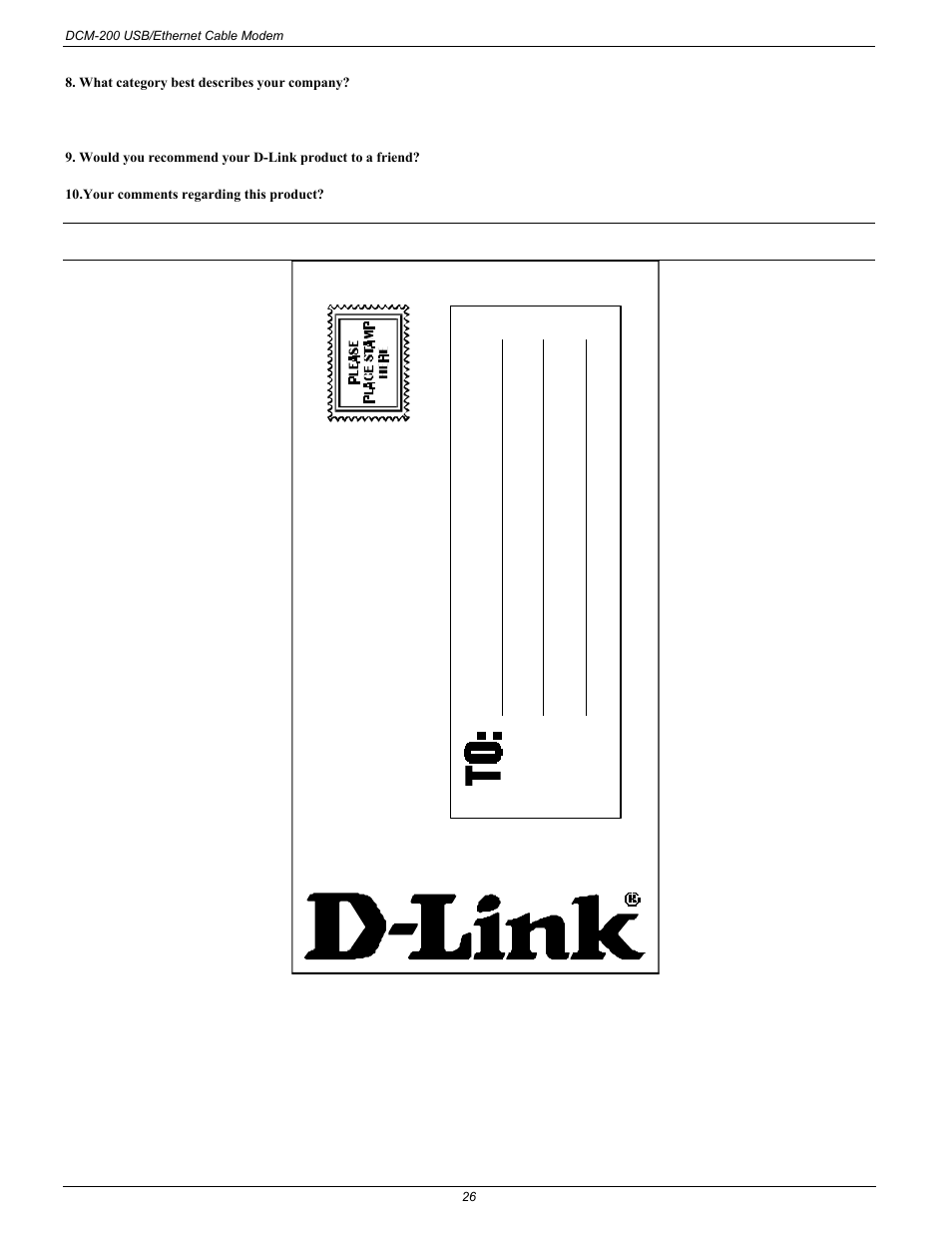 D-Link DCM-200 User Manual | Page 32 / 32