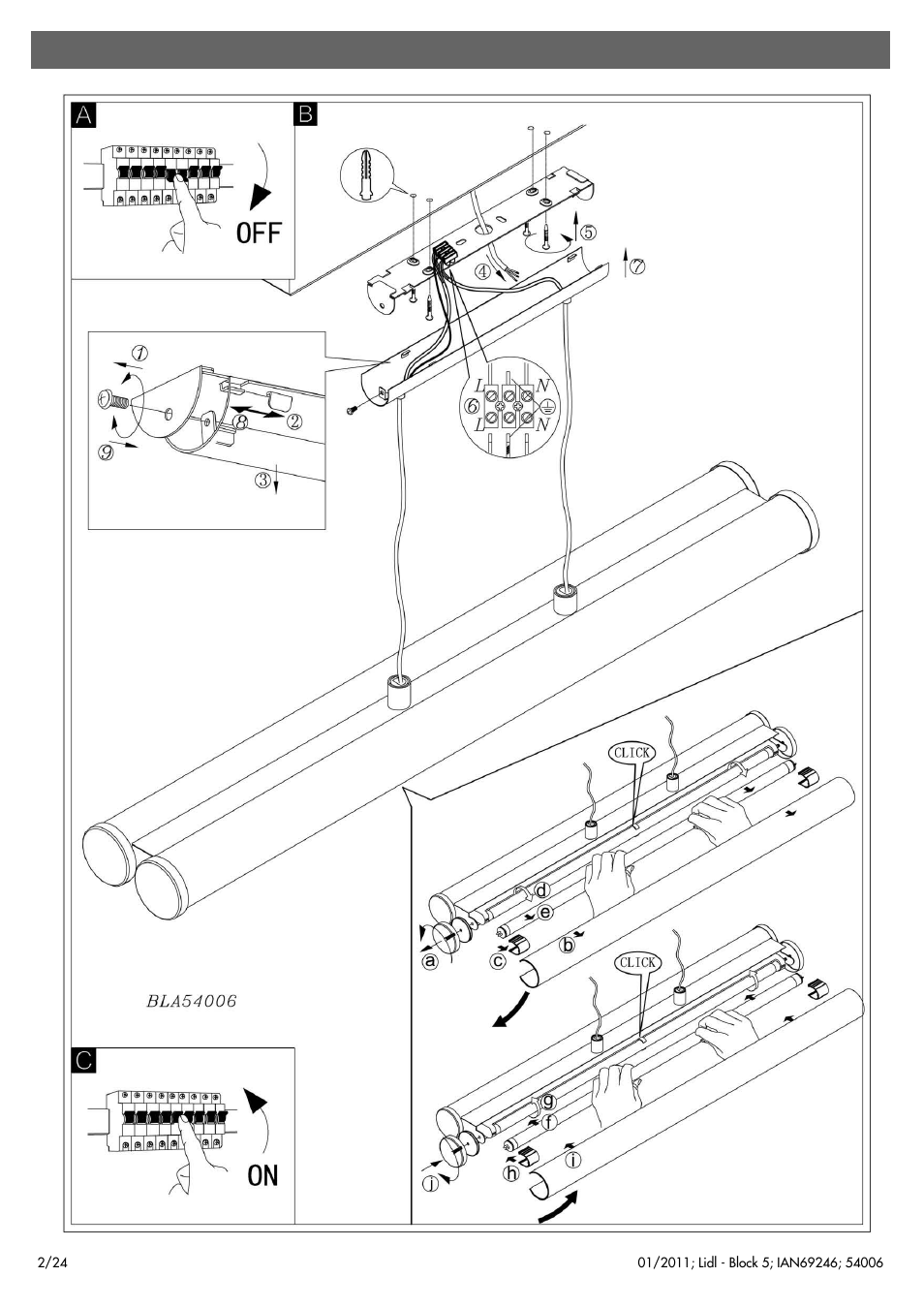 Livarno 54006 User Manual | Page 3 / 26