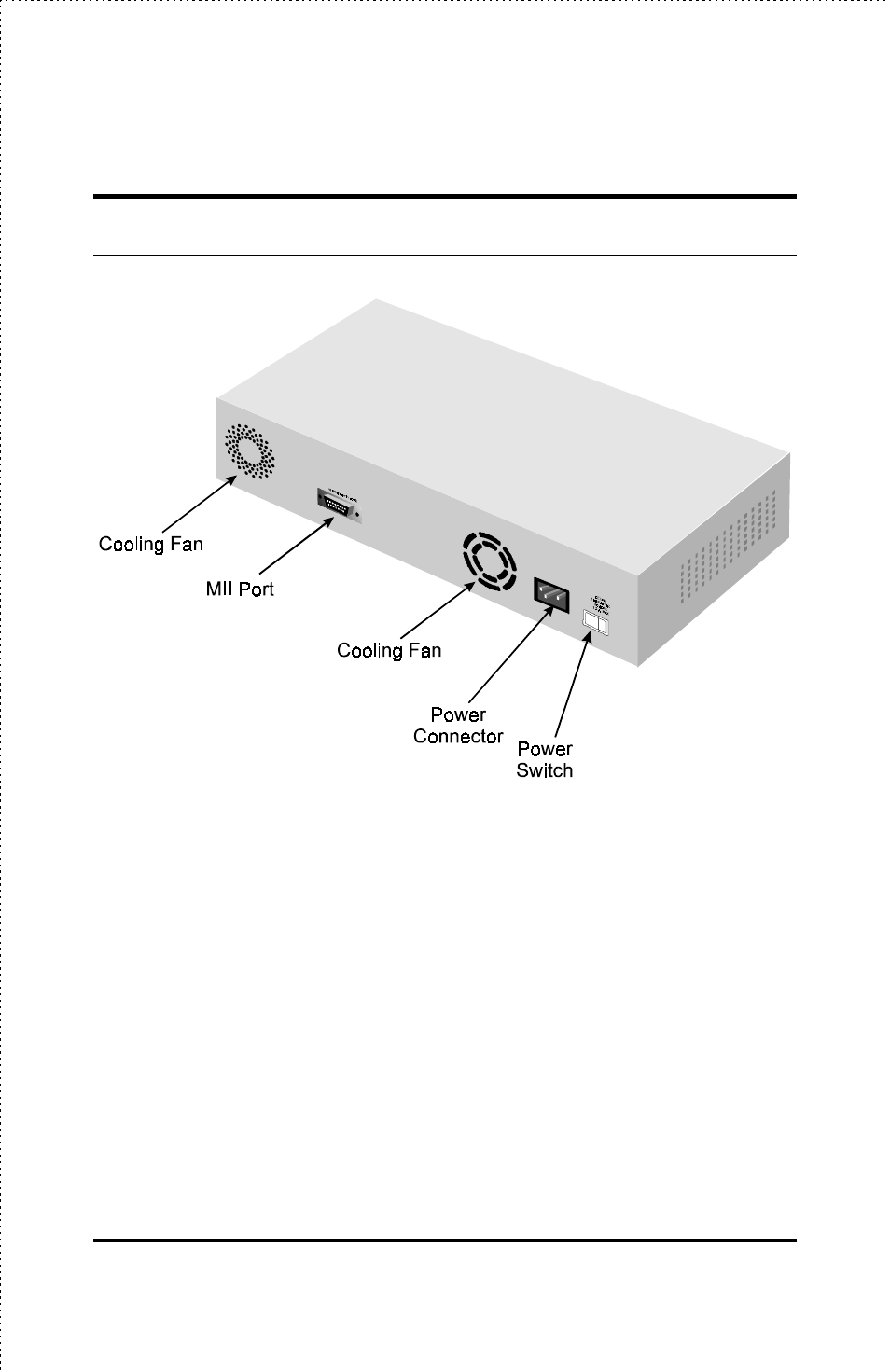 Rear panel | D-Link DES-2218 User Manual | Page 24 / 86