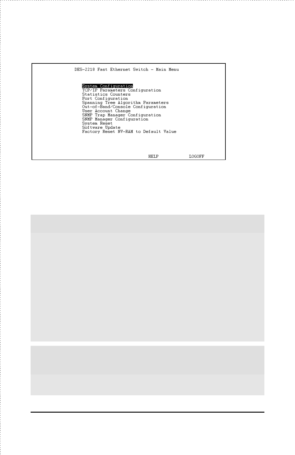 Super and general user privileges, Steps to create a super user or general user | D-Link DES-2218 User Manual | Page 36 / 86