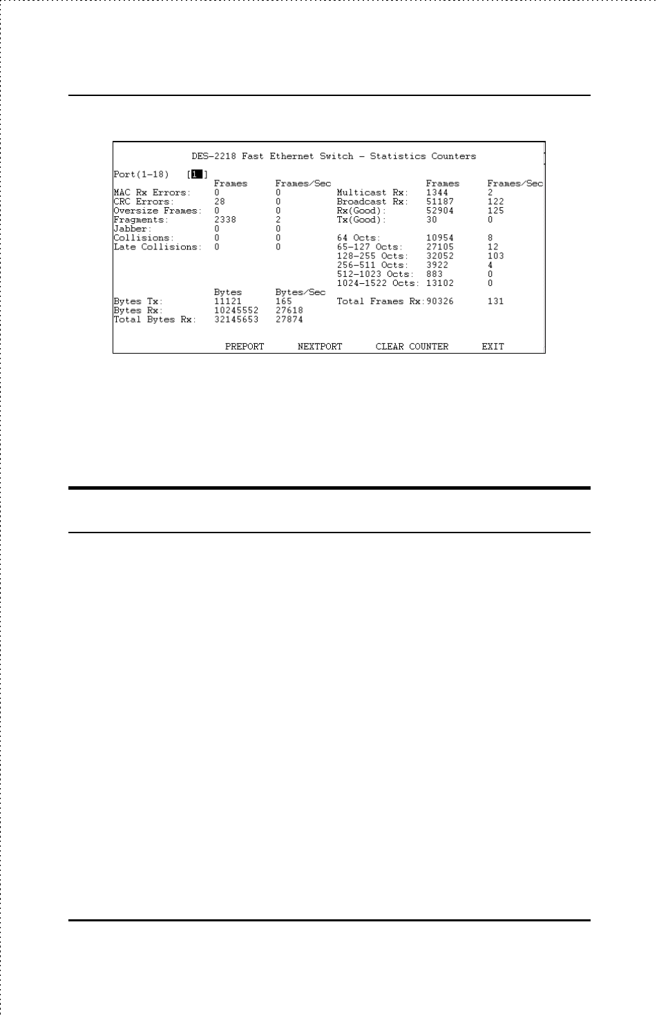 Resetting the switch, System reset | D-Link DES-2218 User Manual | Page 63 / 86