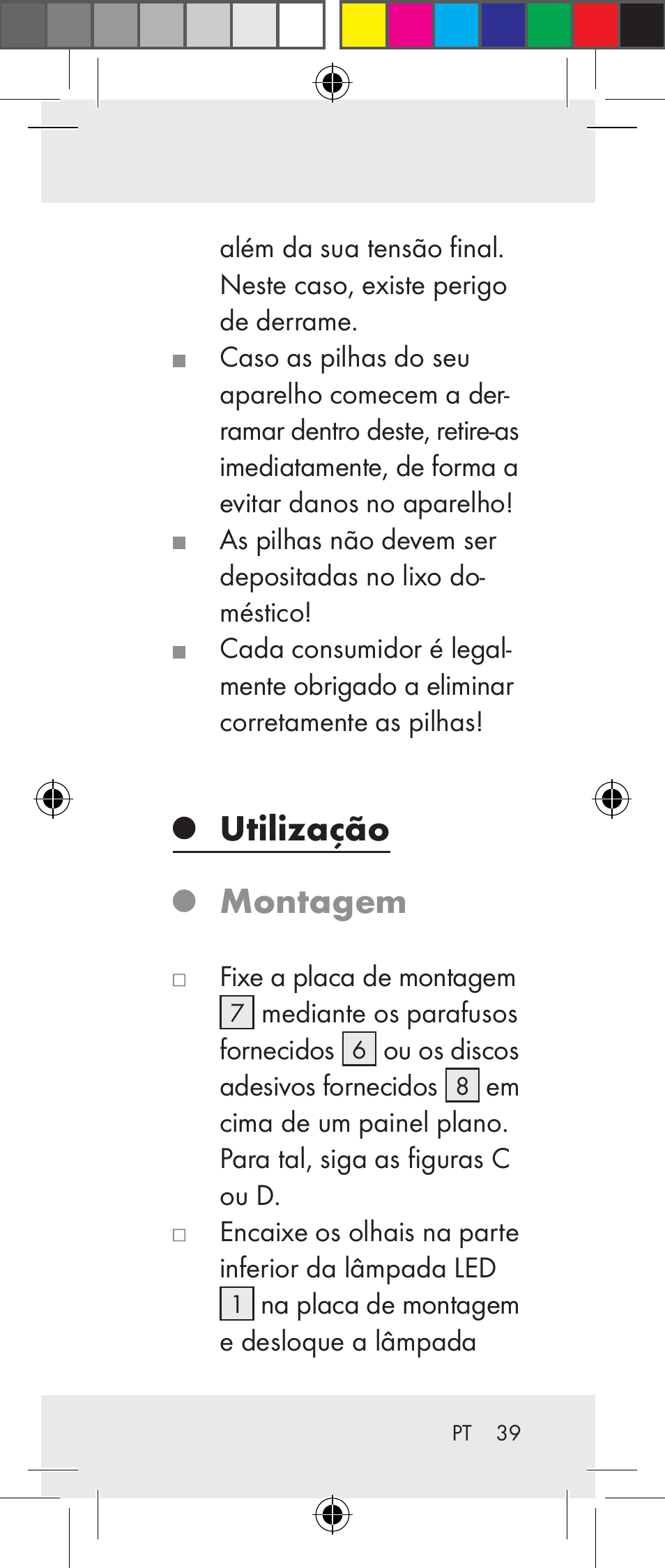 Utilização montagem | Livarno Z31237A Z31237B User Manual | Page 39 / 71