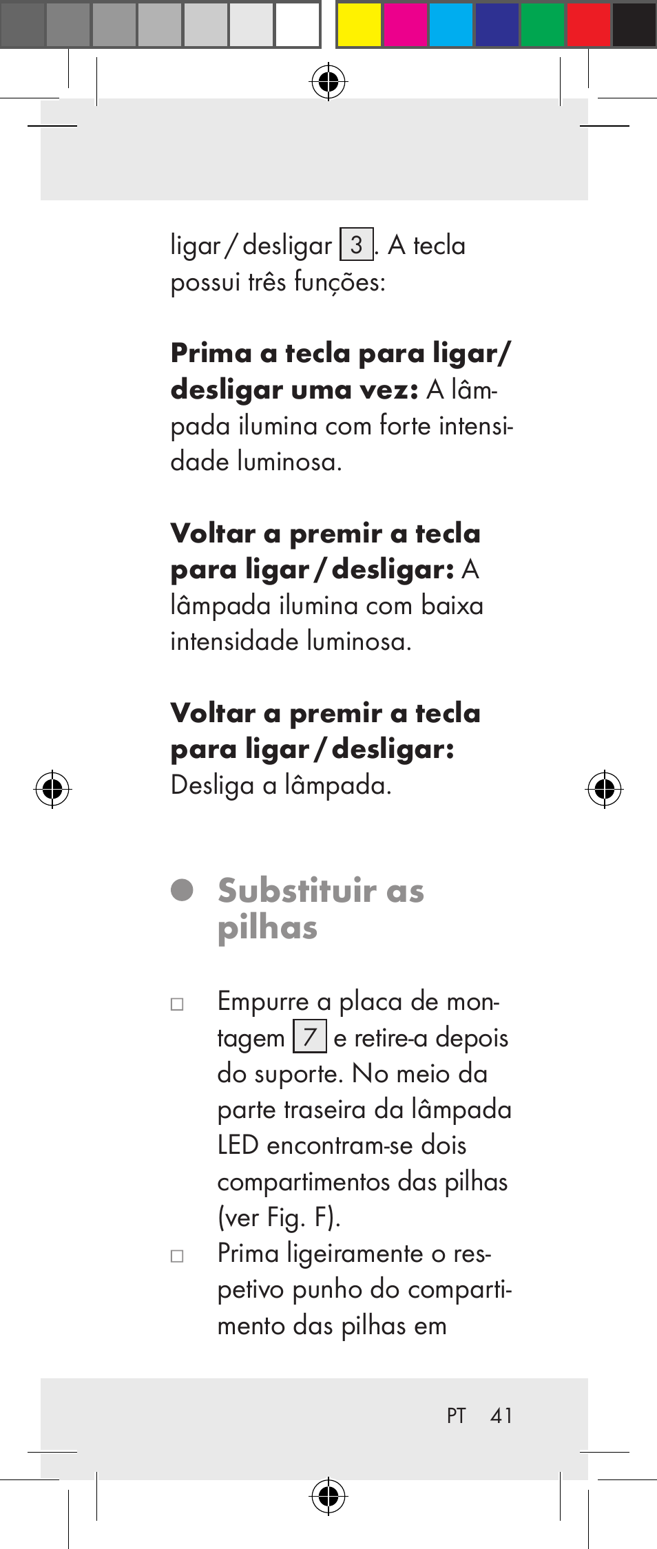 Substituir as pilhas | Livarno Z31237A Z31237B User Manual | Page 41 / 71