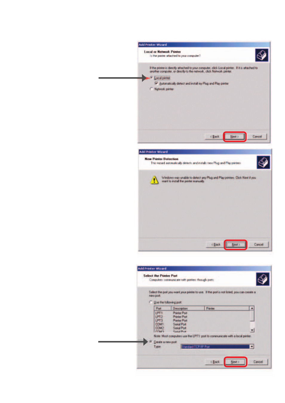 Tcp/ip printing for windows 2000 (continued) | D-Link DP-G310 User Manual | Page 44 / 88