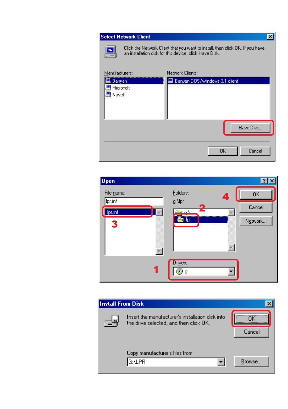 Tcp/ip printing for windows 98se/me (continued) | D-Link DP-G310 User Manual | Page 54 / 88