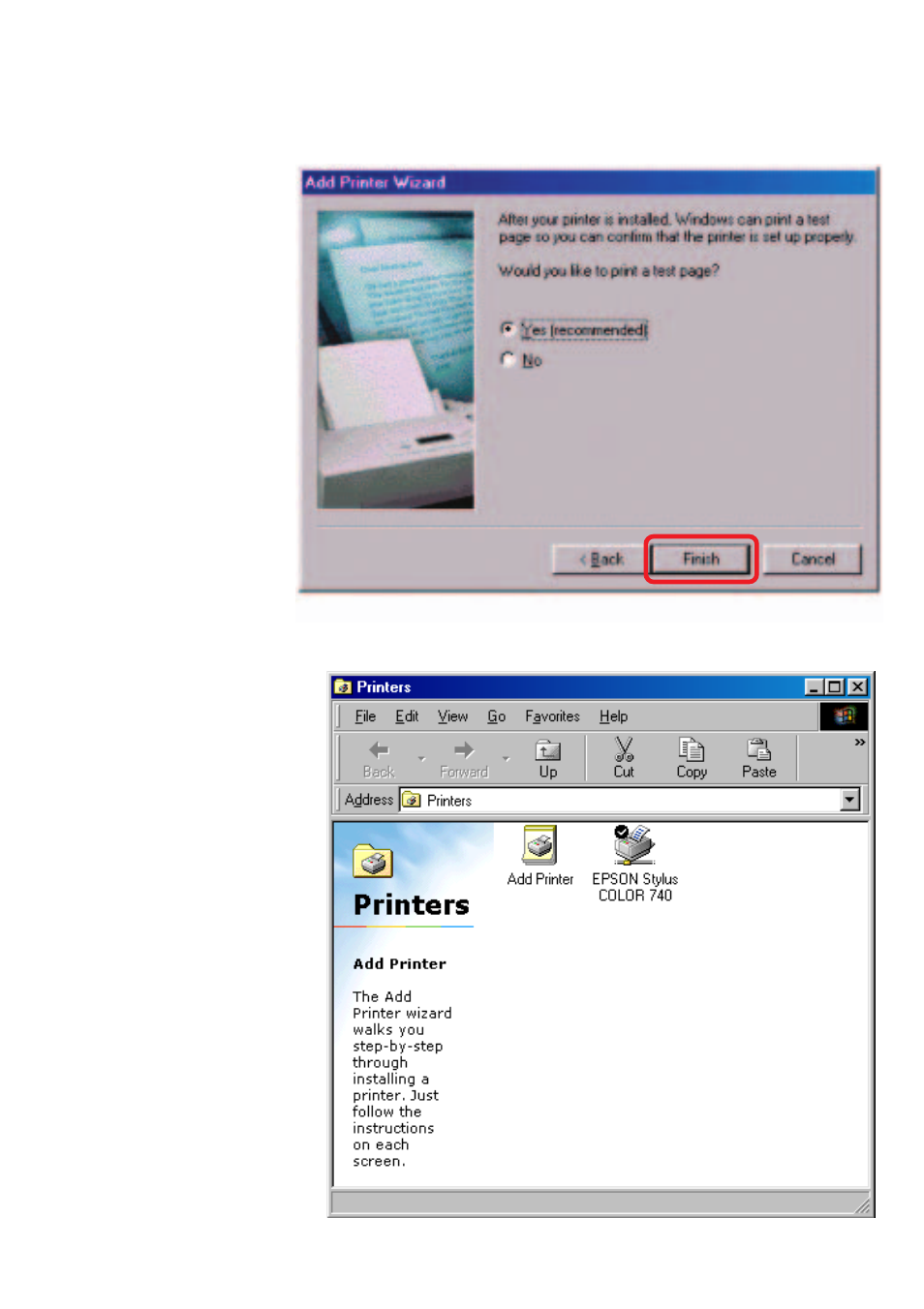 Tcp/ip printing for windows 98se/me (continued) | D-Link DP-G310 User Manual | Page 60 / 88