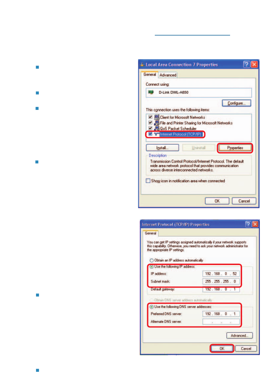 Networking basics (continued), Assigning a static ip address in windows xp/2000 | D-Link DP-G310 User Manual | Page 81 / 88