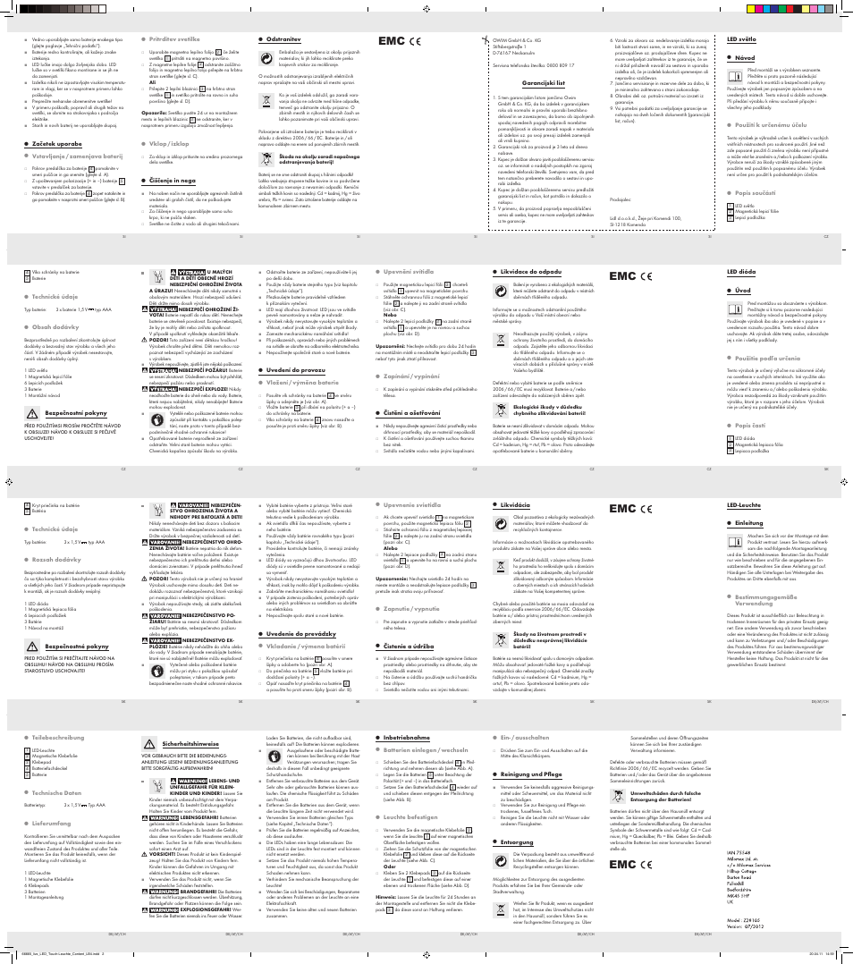 Livarno Z28105 User Manual | Page 2 / 2