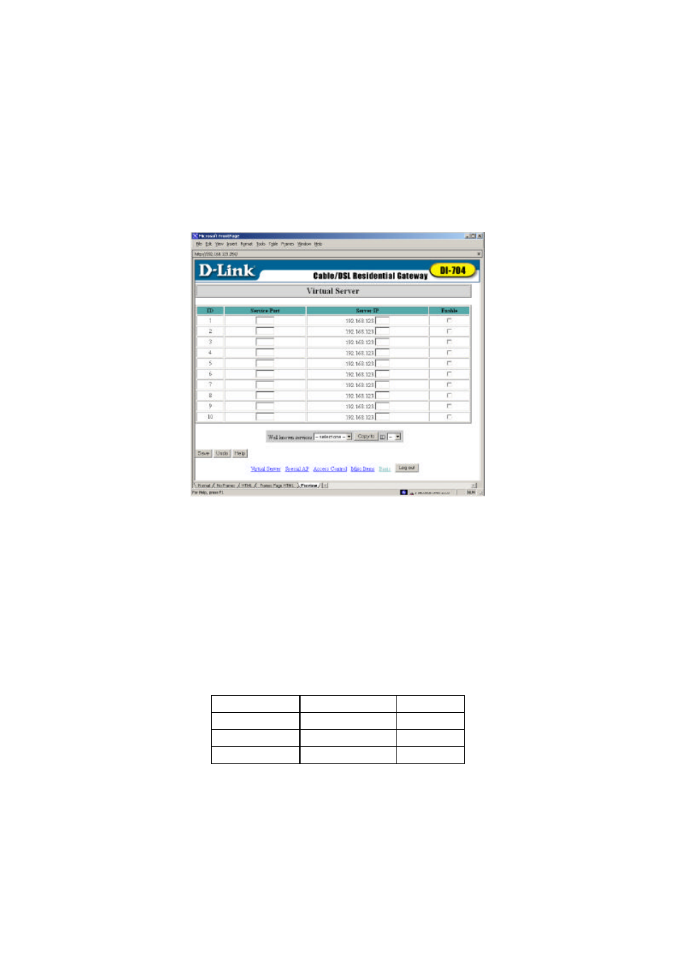 D-Link DI-704 User Manual | Page 22 / 35