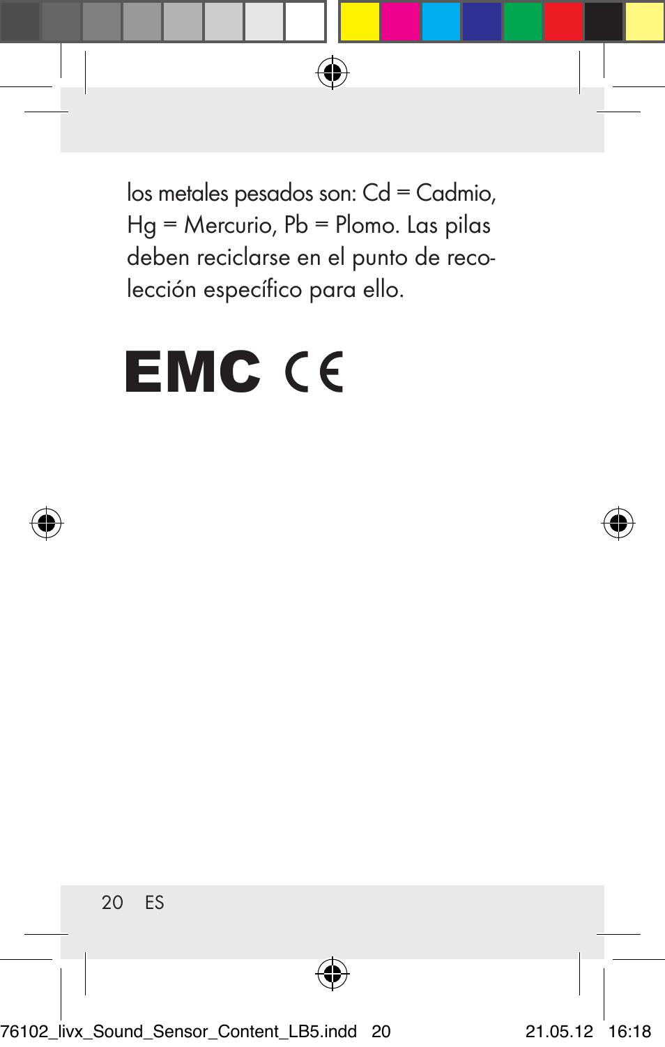 Livarno Z30425A Z30425B User Manual | Page 20 / 84