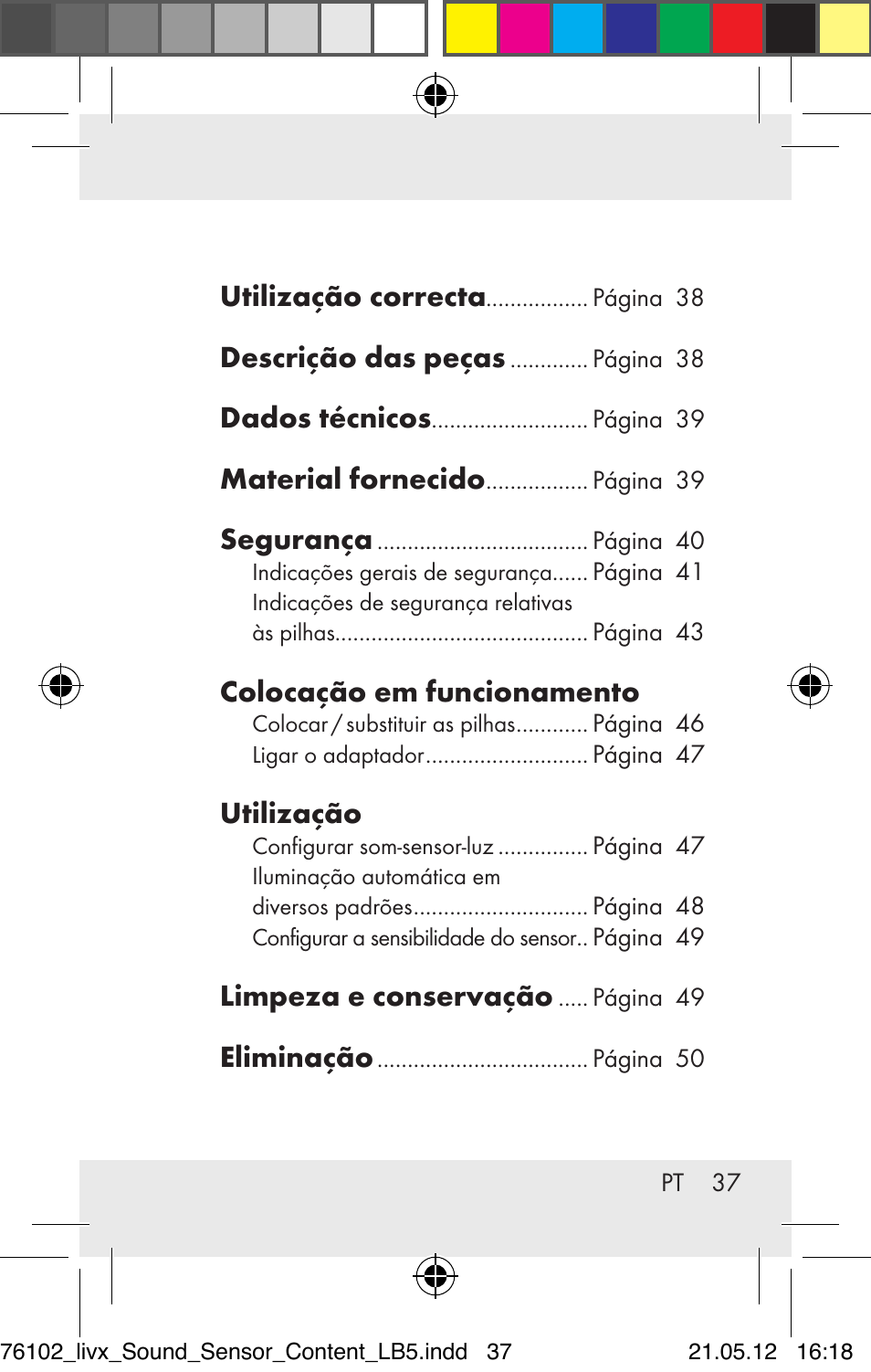 Livarno Z30425A Z30425B User Manual | Page 37 / 84