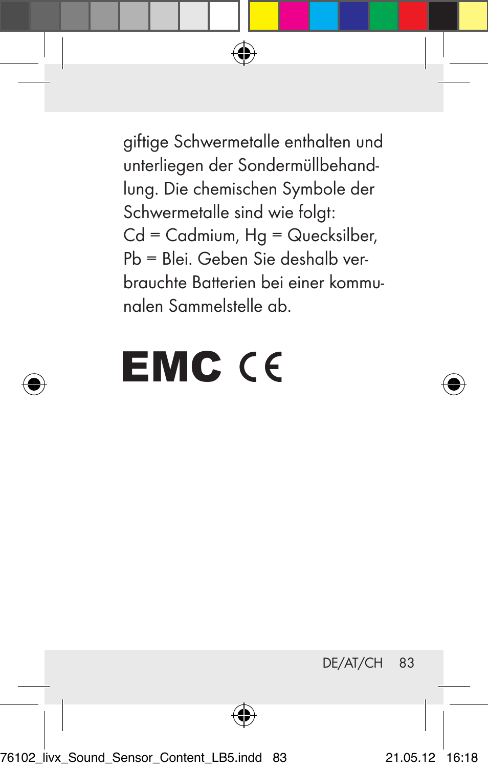 Livarno Z30425A Z30425B User Manual | Page 83 / 84