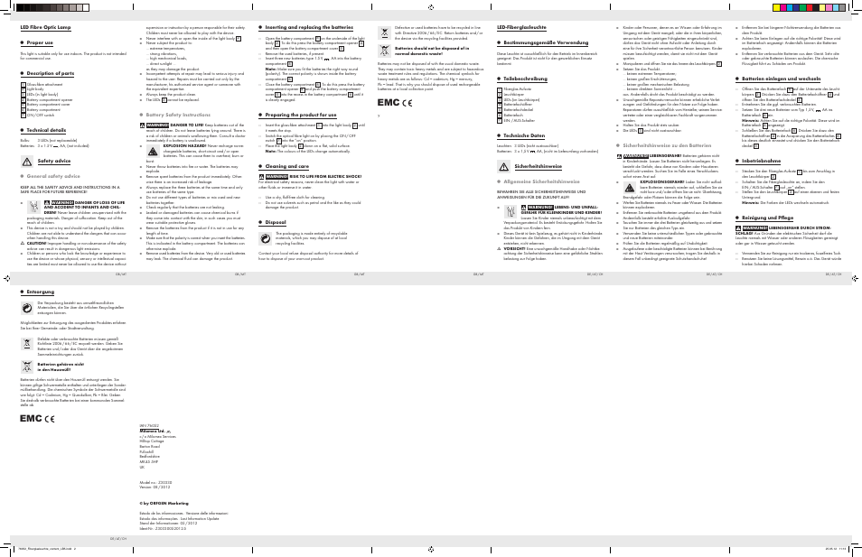 Livarno Z30330 User Manual | Page 2 / 2