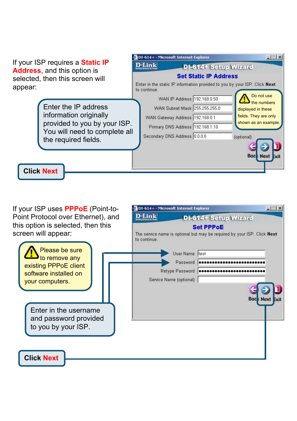 D-Link DI-614+ User Manual | Page 7 / 12