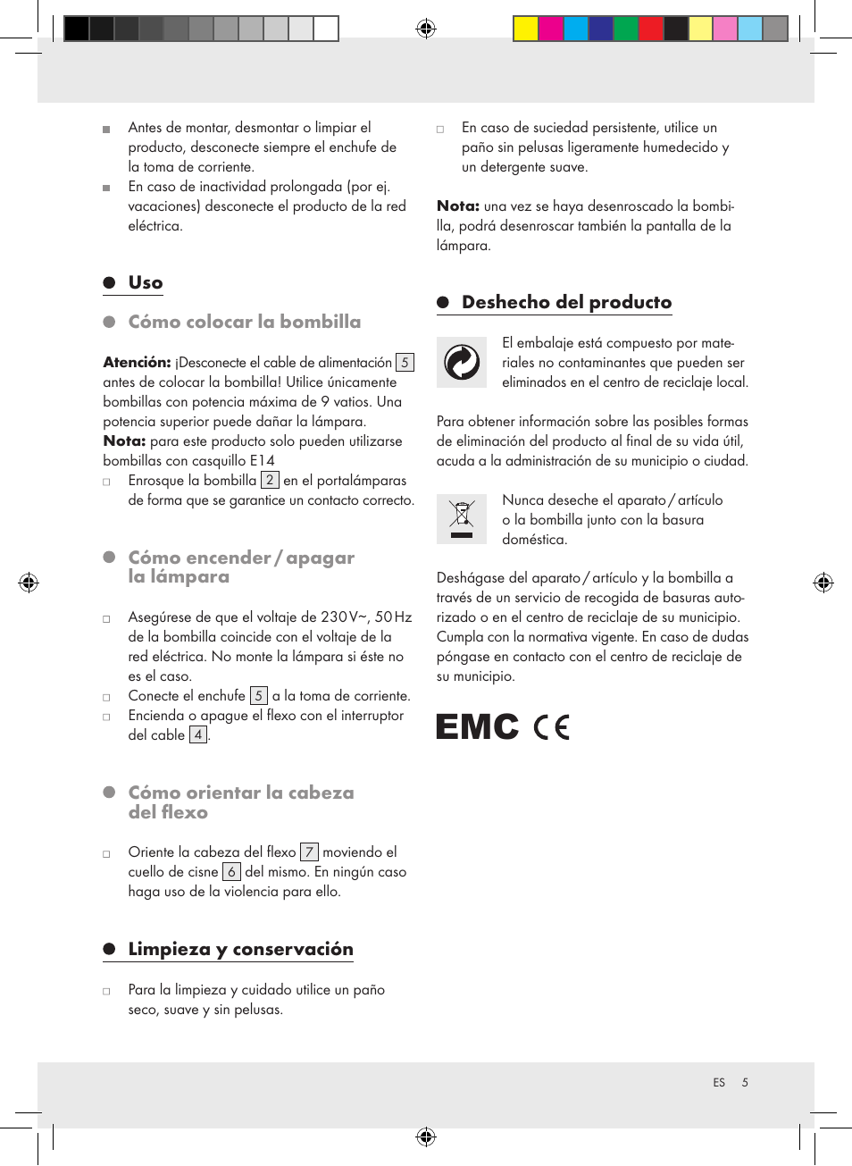 Livarno Z31218A-BS Z31218B-BS Z31218C-BS User Manual | Page 5 / 14