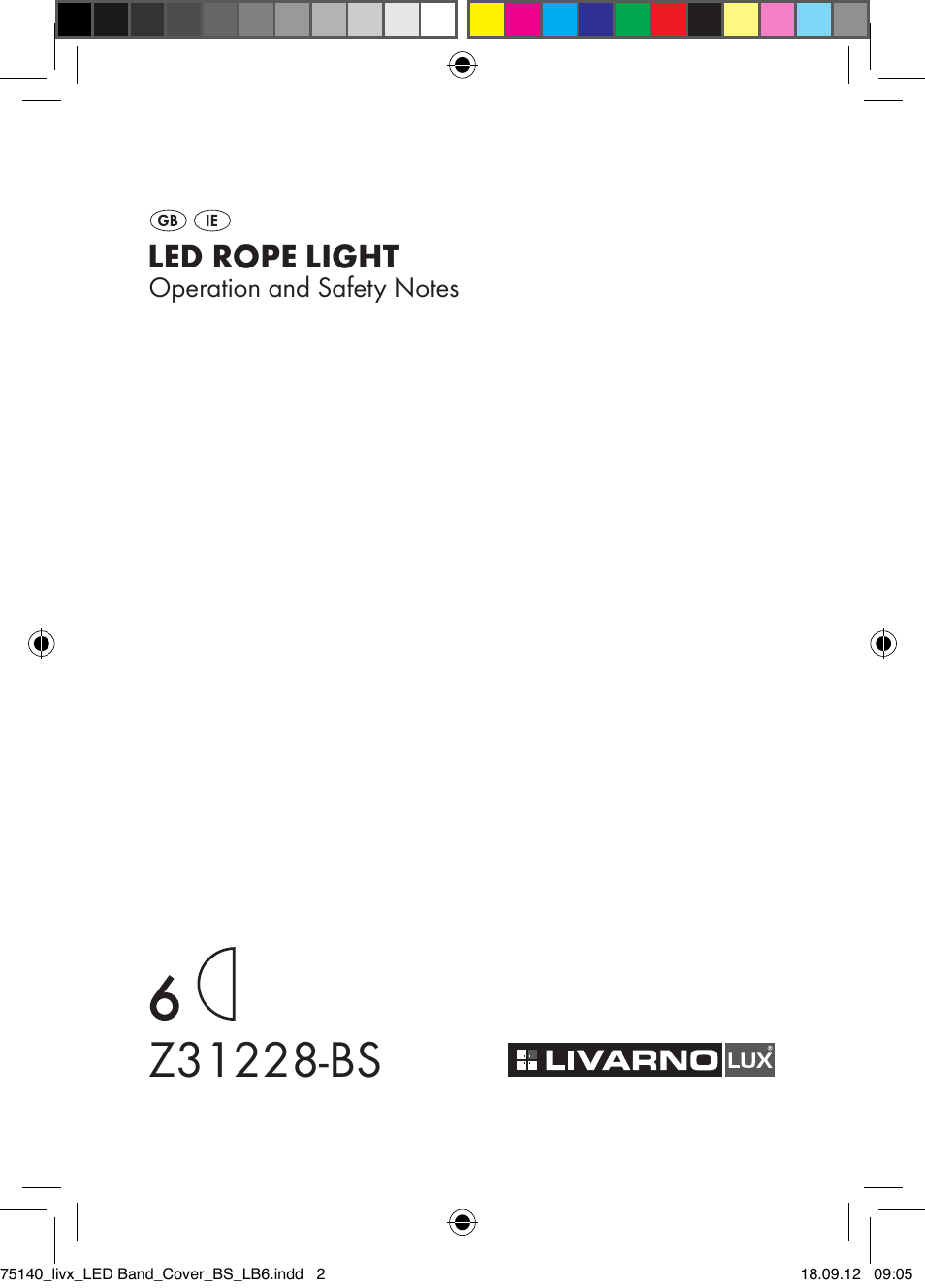 Livarno Z31228-BS User Manual | 16 pages