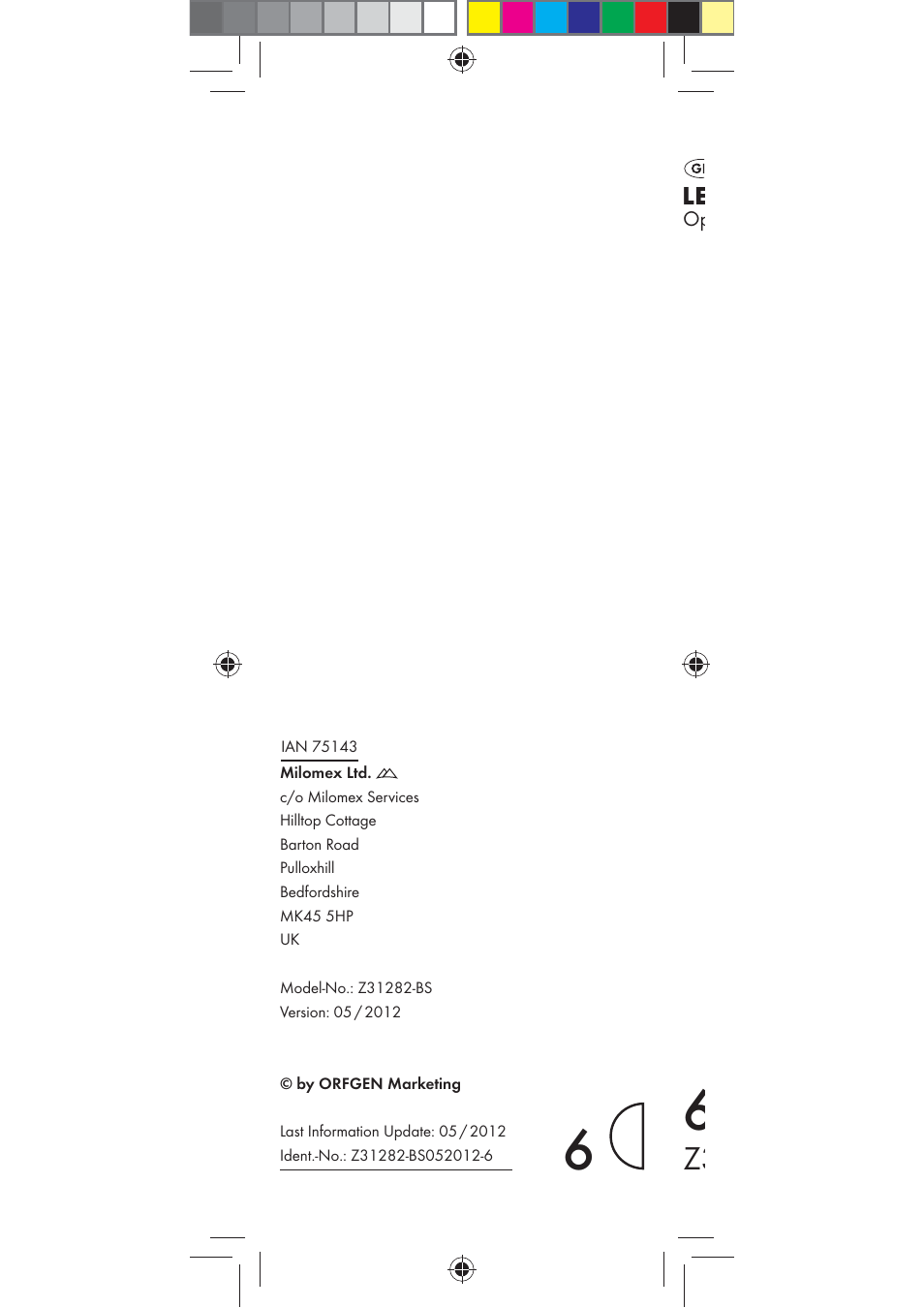 Livarno Z31282-BS User Manual | Page 16 / 16
