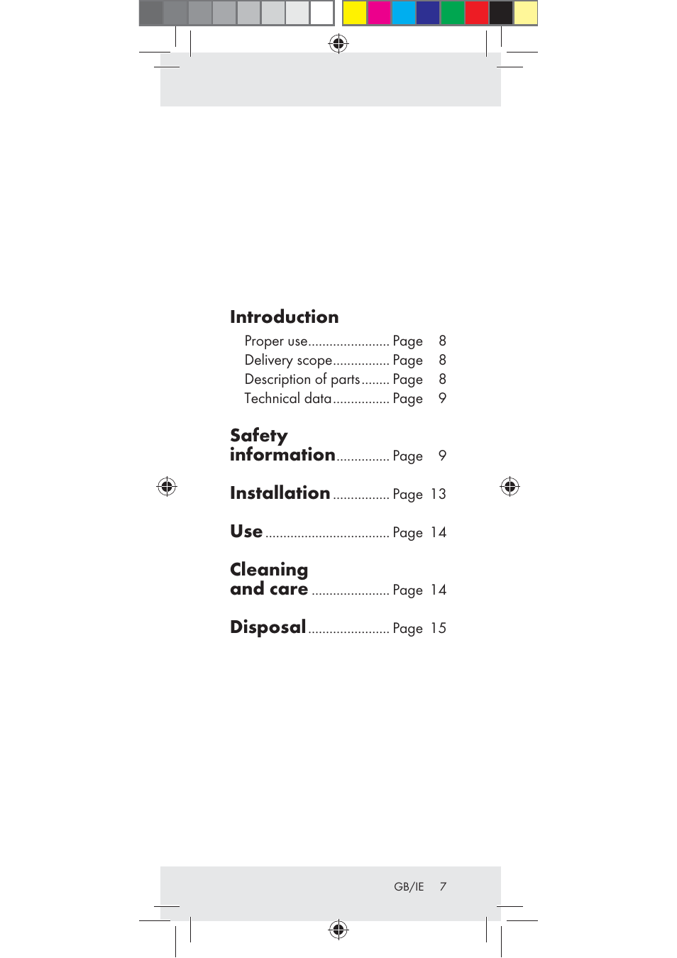Livarno Z31282-BS User Manual | Page 7 / 16