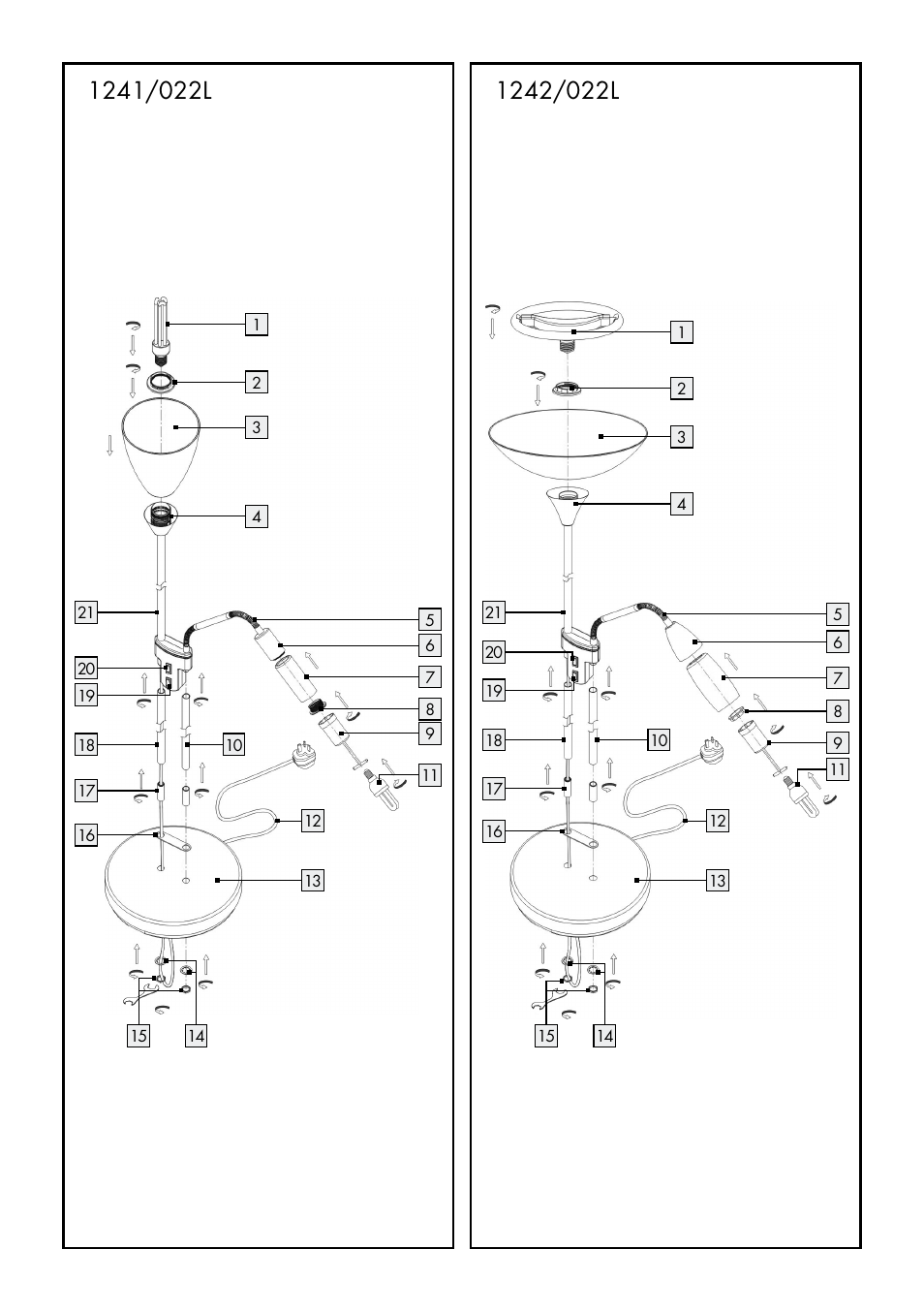 Livarno 1242/022L User Manual | Page 3 / 13