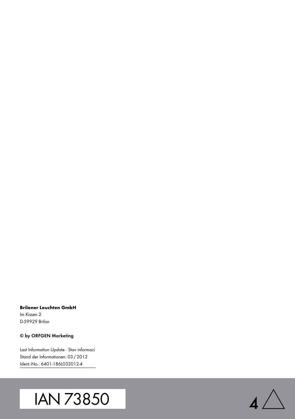 Livarno 6401–186L User Manual | Page 25 / 25