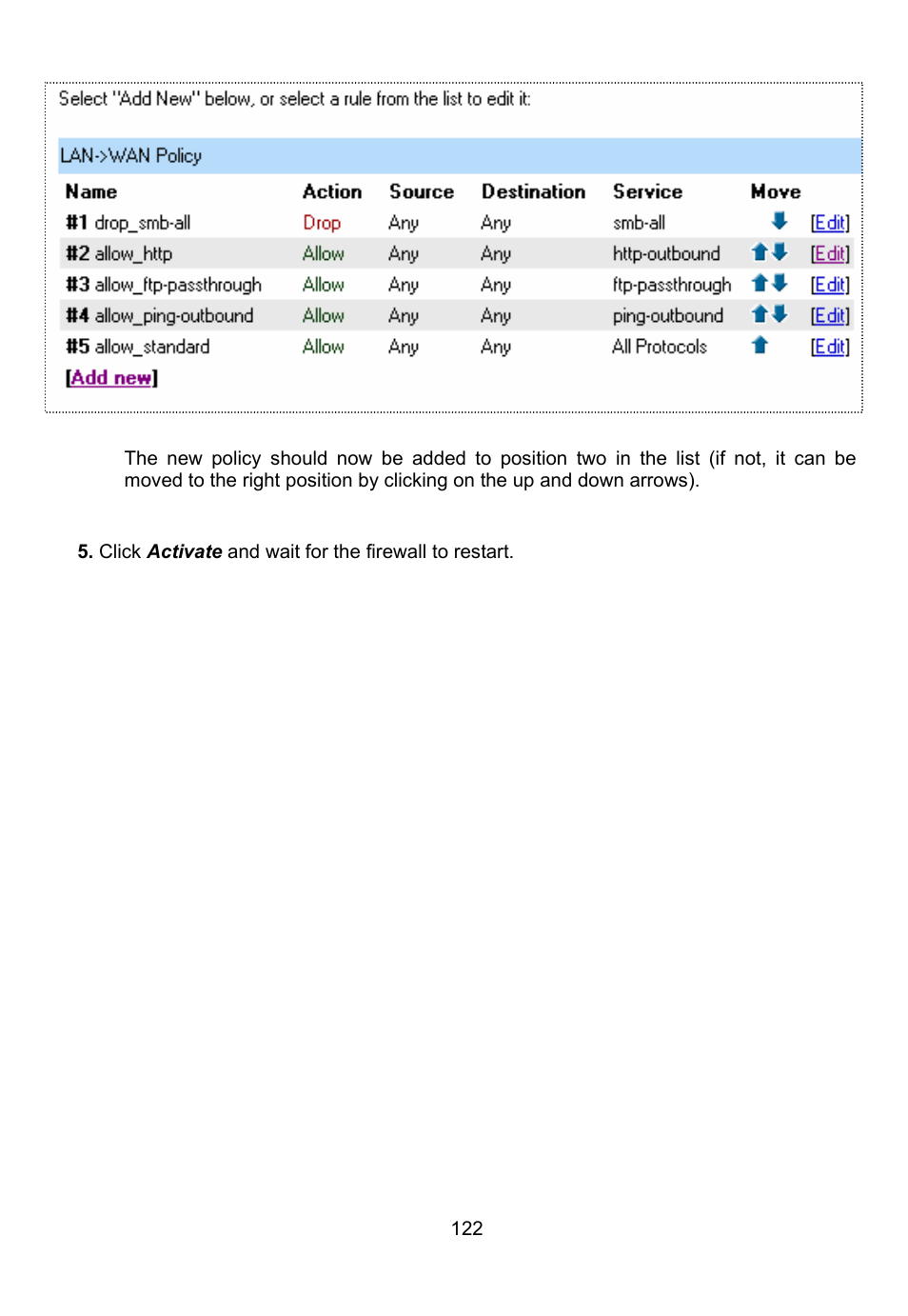 D-Link DFL-700 User Manual | Page 122 / 141