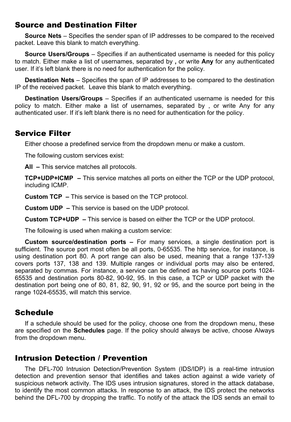 D-Link DFL-700 User Manual | Page 29 / 141