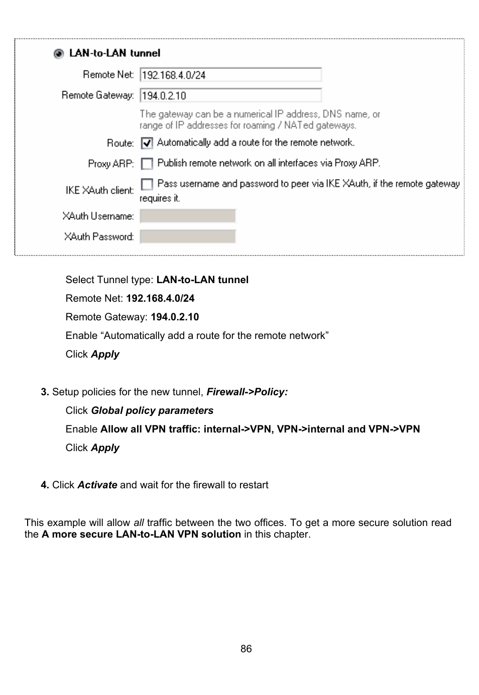 D-Link DFL-700 User Manual | Page 86 / 141