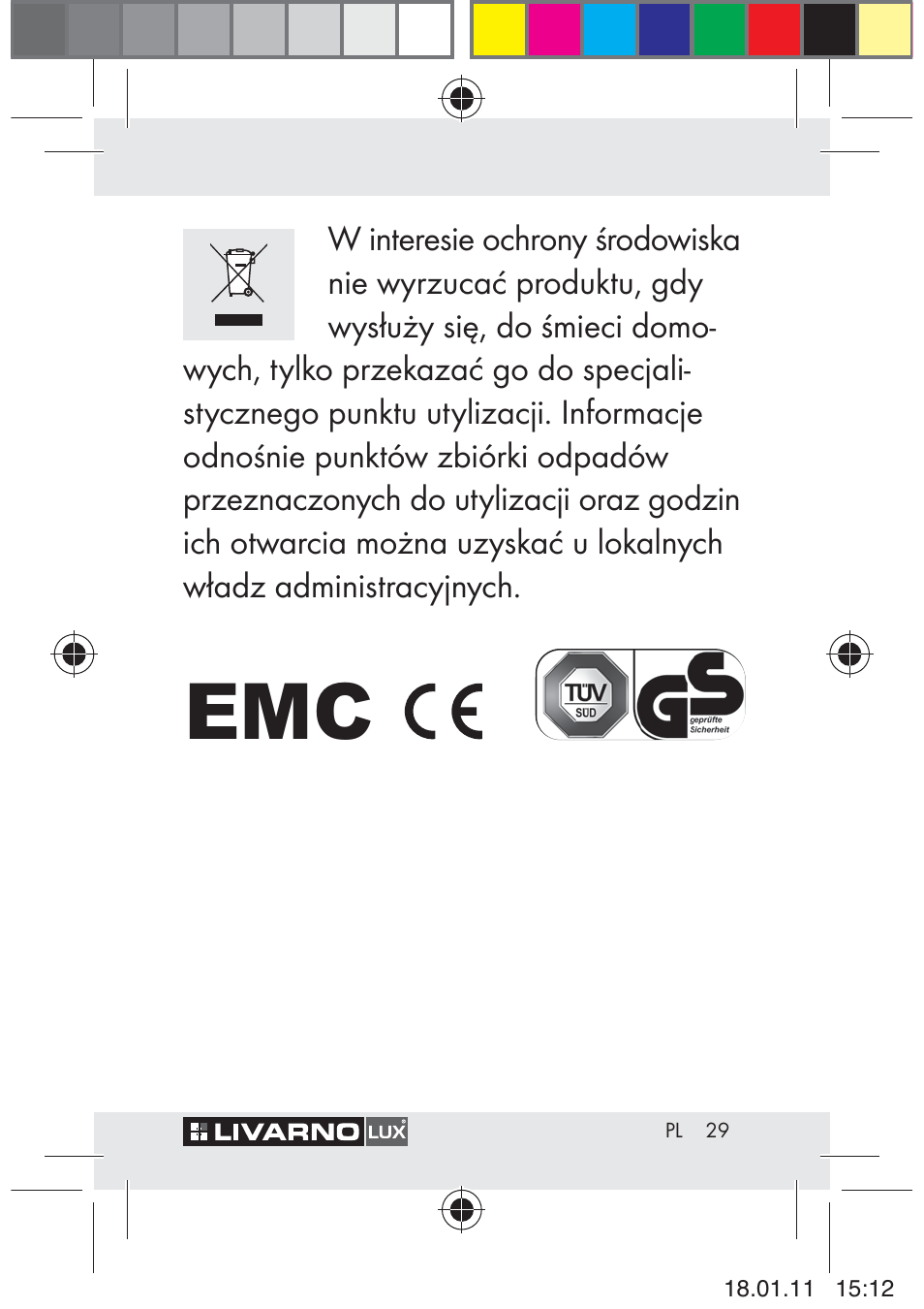 Livarno Z29012A-BS User Manual | Page 31 / 93