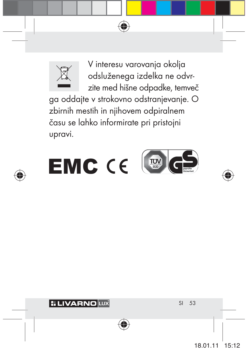 Livarno Z29012A-BS User Manual | Page 55 / 93