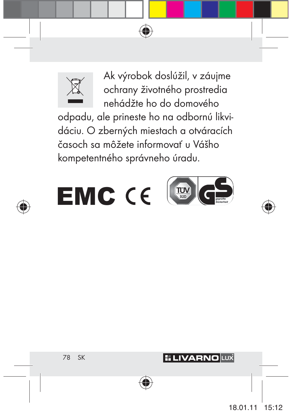 Livarno Z29012A-BS User Manual | Page 80 / 93