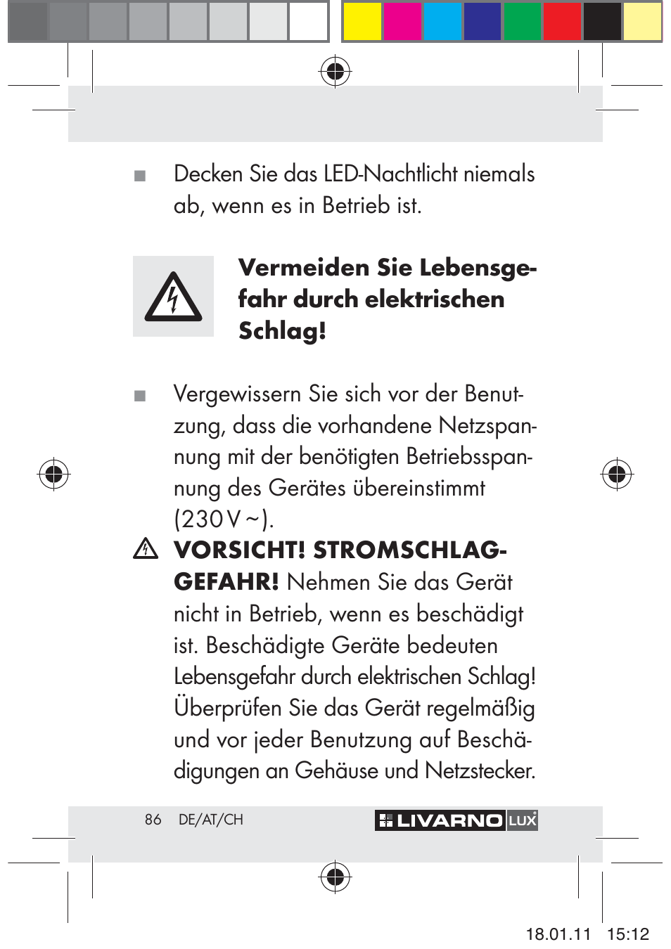 Livarno Z29012A-BS User Manual | Page 88 / 93