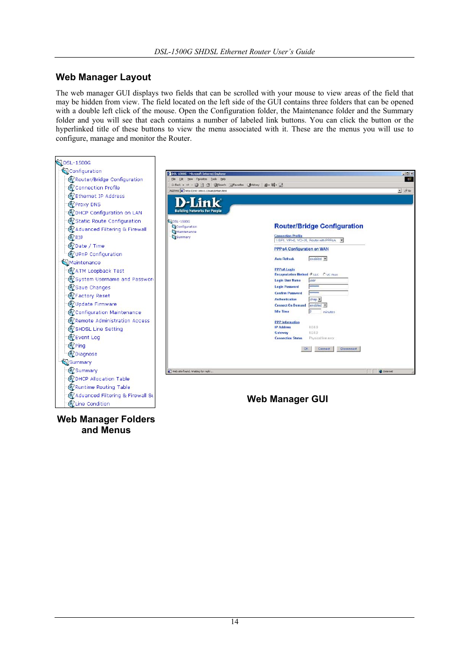 D-Link DSL-1500G User Manual | Page 24 / 62