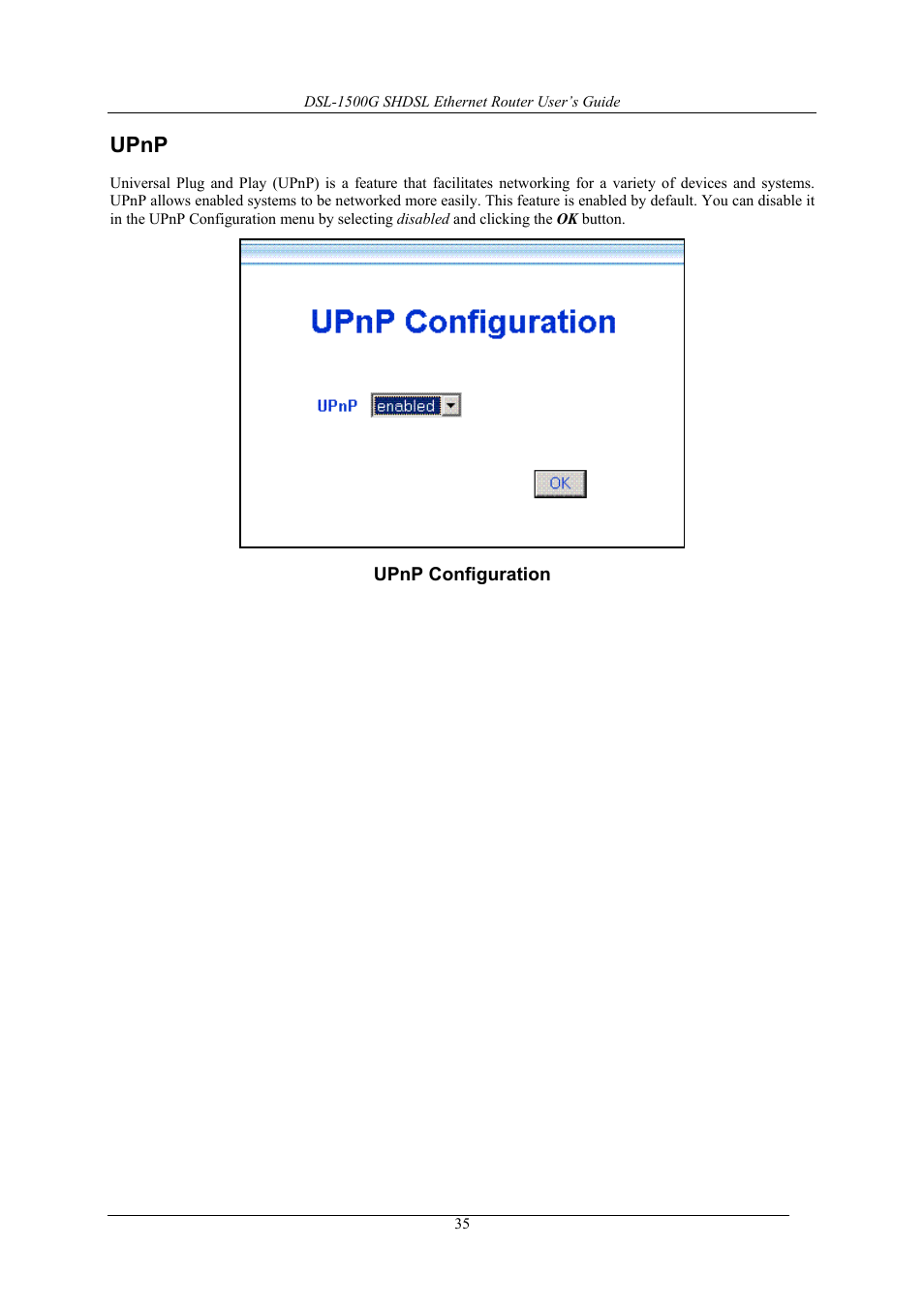 Upnp | D-Link DSL-1500G User Manual | Page 45 / 62
