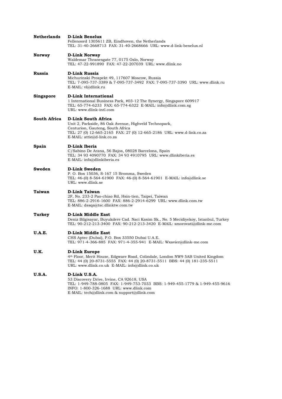 D-Link DSL-1500G User Manual | Page 60 / 62