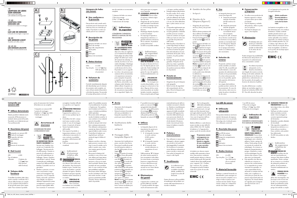 Livarno Z29981 User Manual | 2 pages