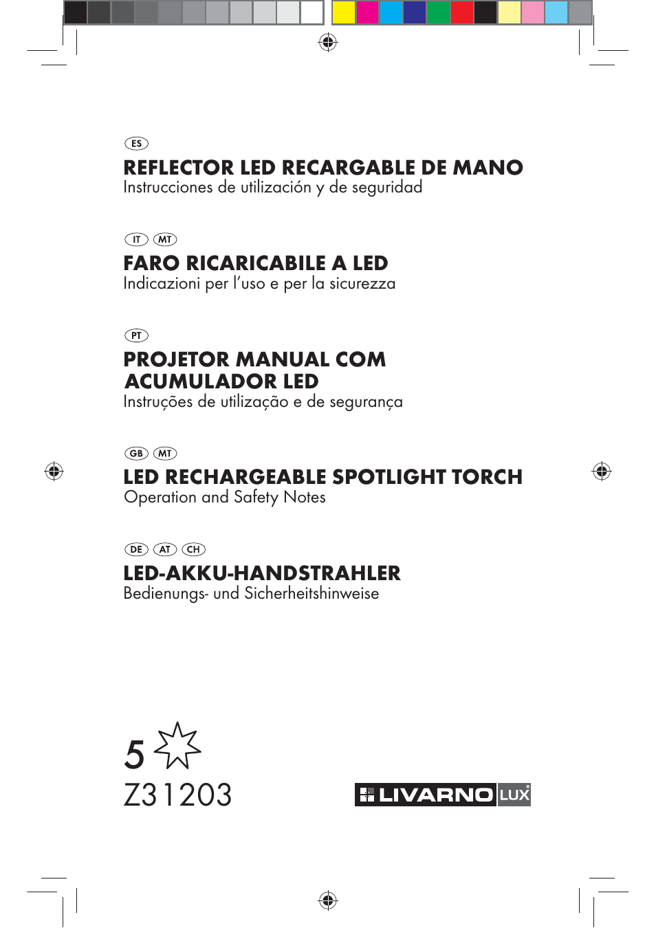 Livarno Z31203-BS User Manual | 36 pages