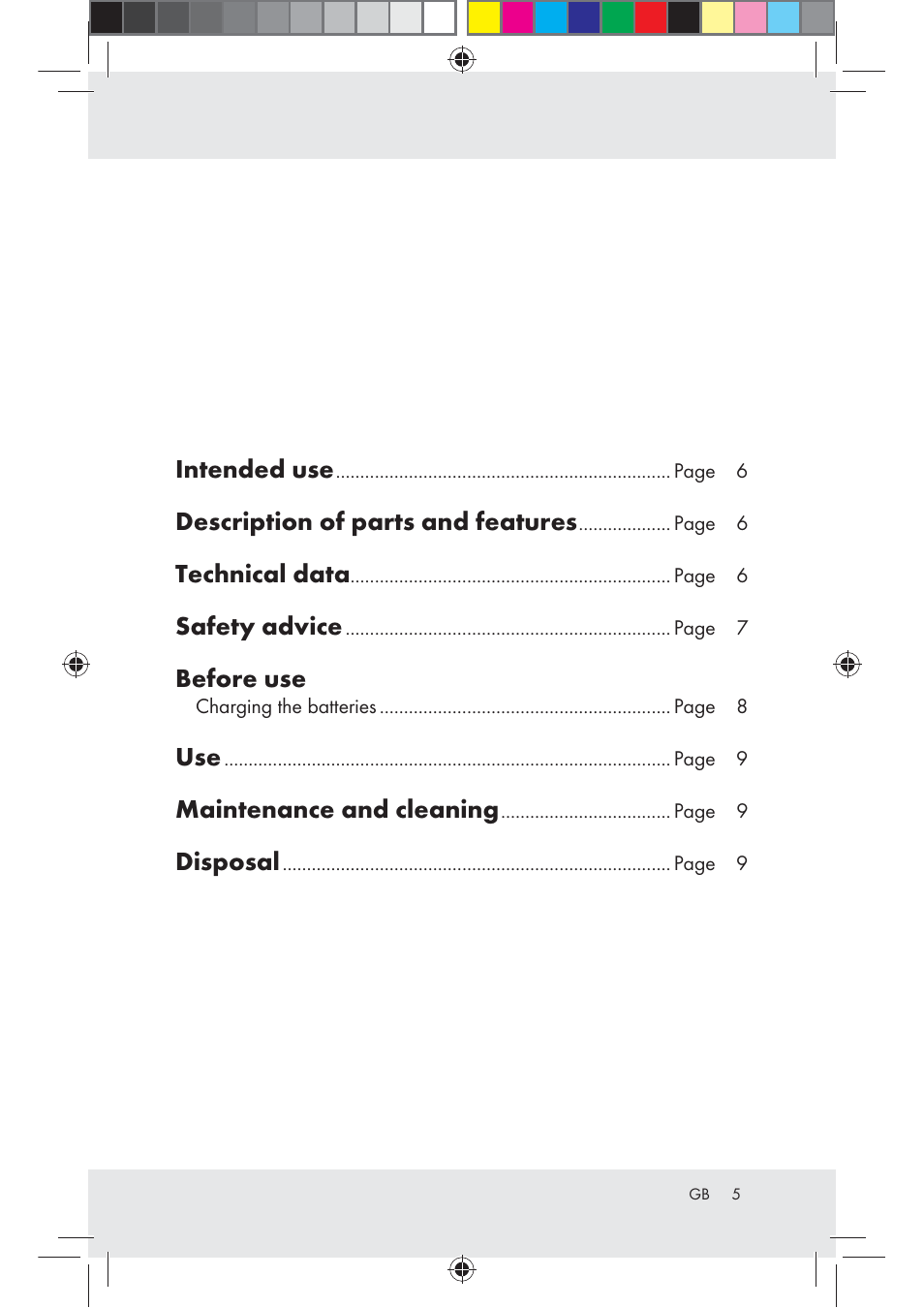 Livarno Z31203-BS User Manual | Page 5 / 50