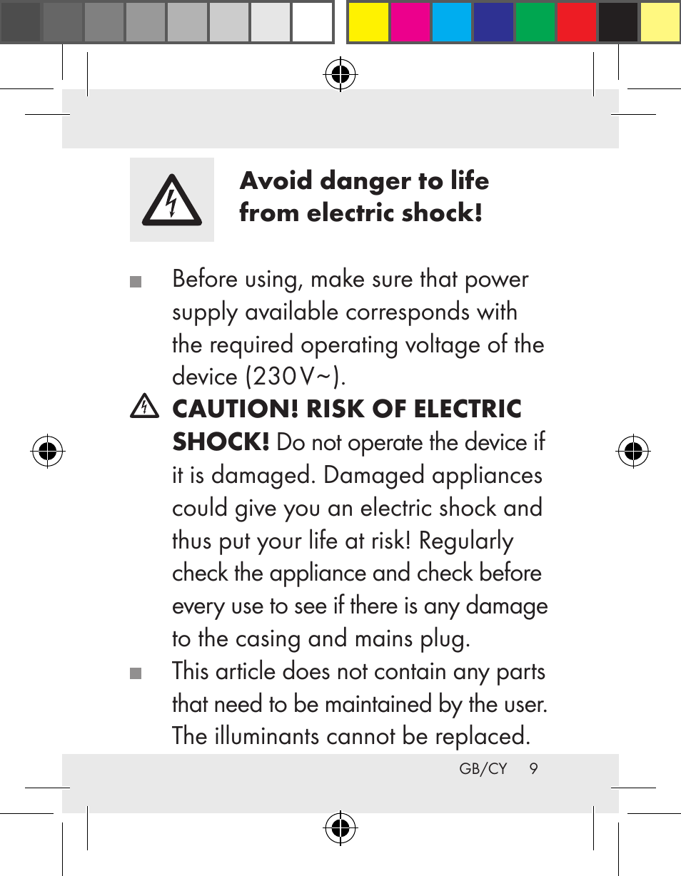 Livarno Z31172..-BS User Manual | Page 9 / 24
