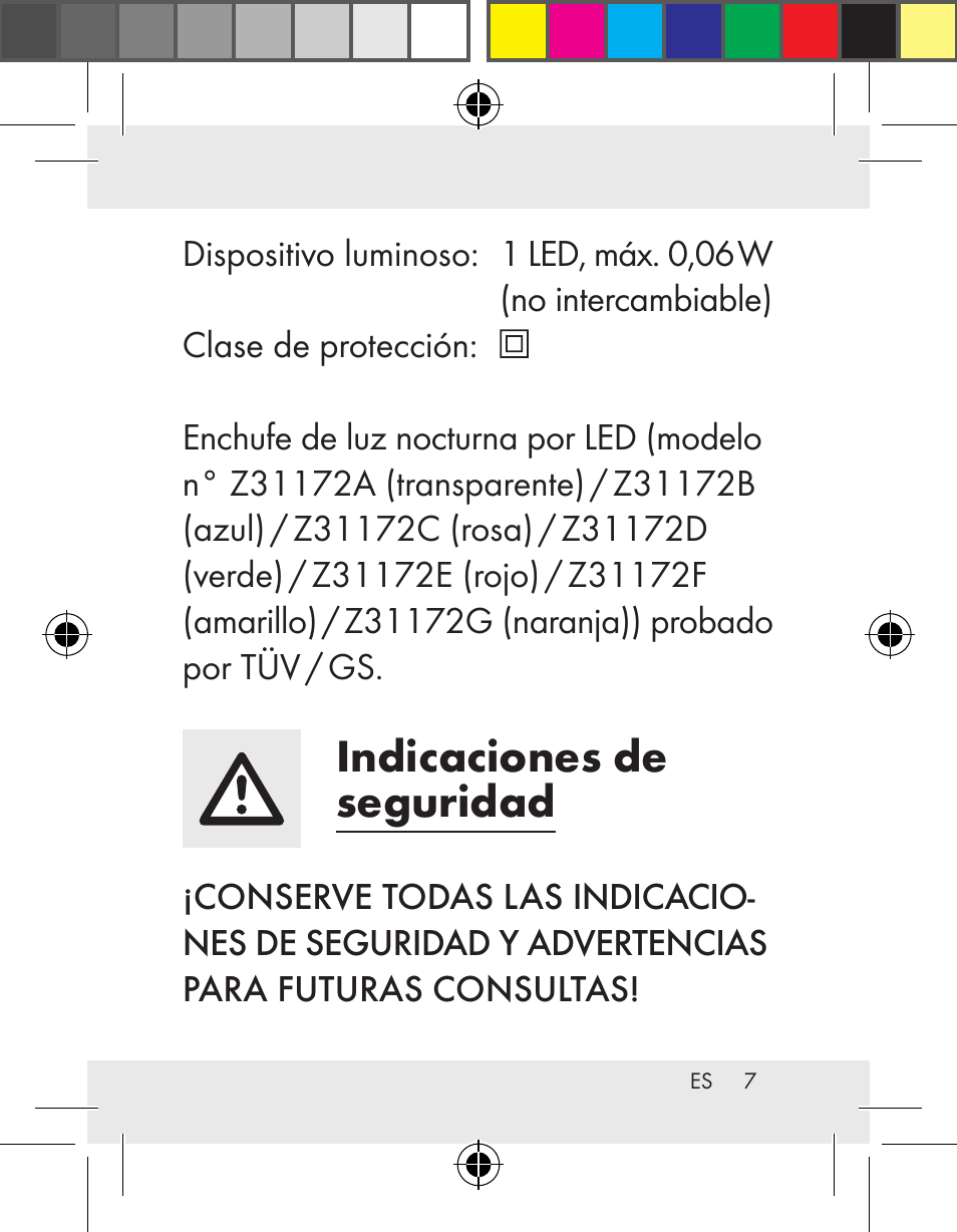 Indicaciones de seguridad | Livarno Z31172..-BS User Manual | Page 7 / 54