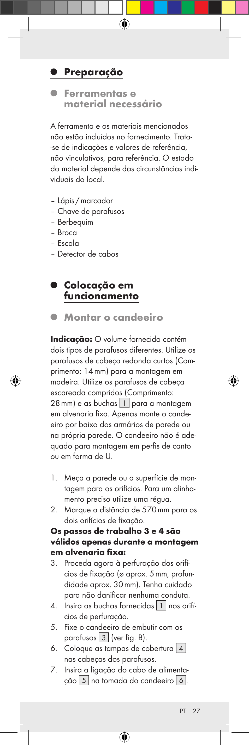 Preparação ferramentas e material necessário, Colocação em funcionamento montar o candeeiro | Livarno Z31159A-BS Z31159B-BS User Manual | Page 27 / 48