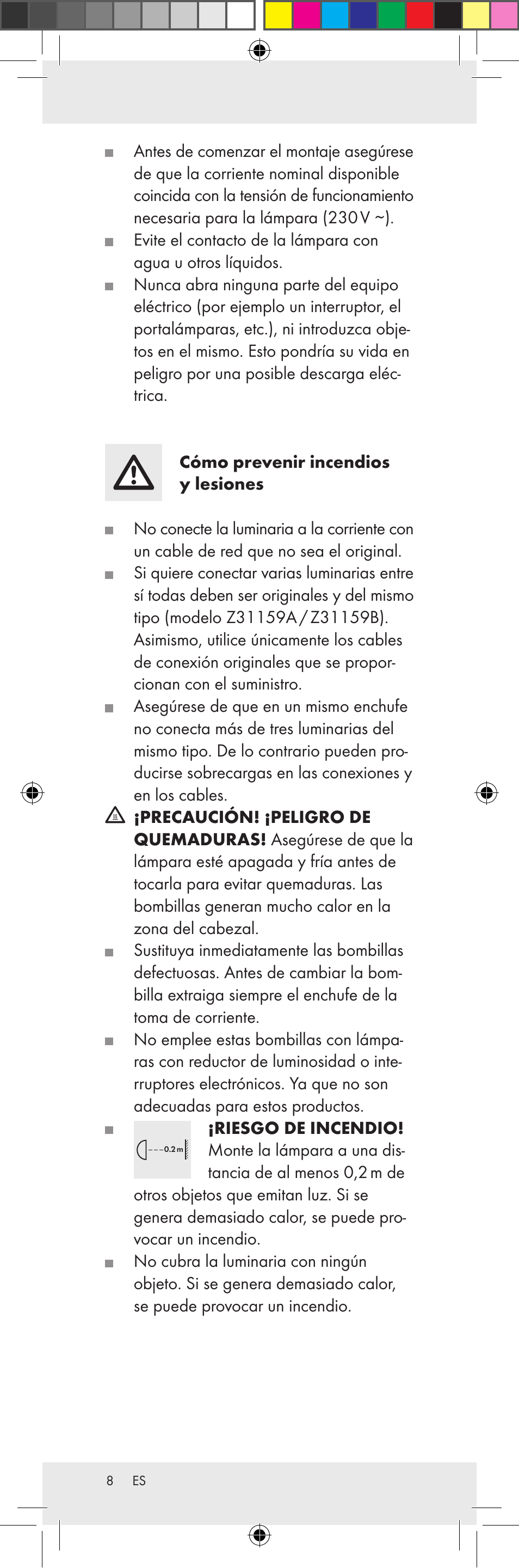 Livarno Z31159A-BS Z31159B-BS User Manual | Page 8 / 48