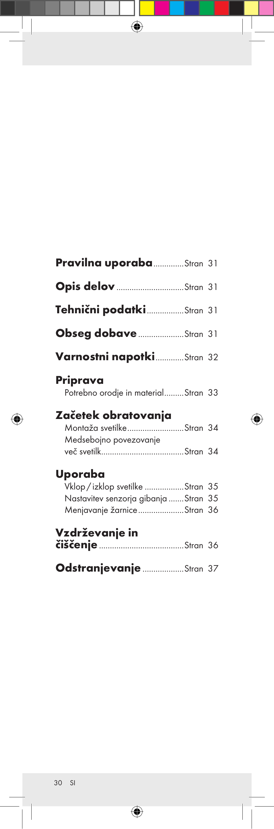 Livarno Z31159A-BS Z31159B-BS User Manual | Page 30 / 62