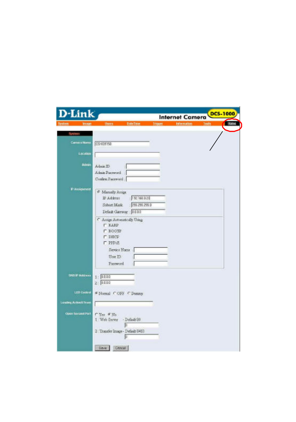 D-Link DCS-1000 User Manual | Page 14 / 83