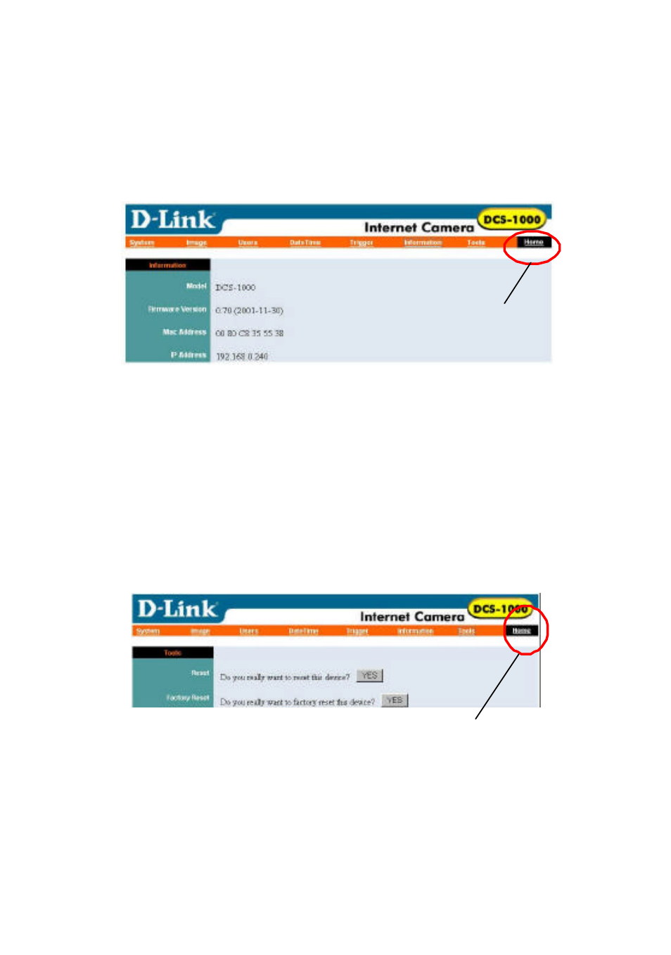 D-Link DCS-1000 User Manual | Page 27 / 83