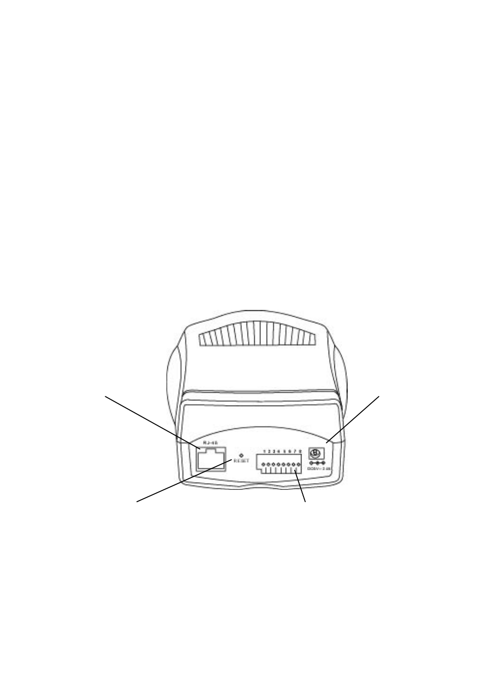 Rear panel | D-Link DCS-1000 User Manual | Page 7 / 83